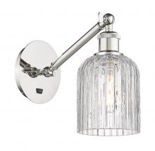 Innovations Lighting 317-1W-PN-G559-5CL - Bridal Veil - 1 Light - 5 inch - Polished Nickel - Adjustable Sconce