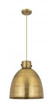 Innovations Lighting 410-1PL-BB-M412-14BB - Newton Sphere - 1 Light - 14 inch - Brushed Brass - Cord hung - Pendant
