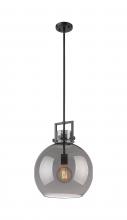 Innovations Lighting 411-1SL-BK-G410-14SM - Newton Sphere - 1 Light - 14 inch - Matte Black - Pendant