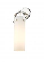 Innovations Lighting 413-1W-PN-G413-1W-4WH - Pilaster - 1 Light - 4 inch Glass - Polished Nickel - Sconce