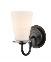 Innovations Lighting 421-1W-BK-G4211 - Scarlett - 1 Light - 5 inch - Matte Black - Bath Vanity Light