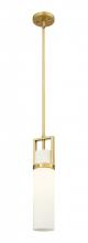 Innovations Lighting 426-1S-BB-G426-15WH - Utopia - 1 Light - 5 inch - Brushed Brass - Pendant