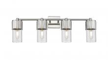 Innovations Lighting 428-4W-SN-G428-7SDY - Bolivar - 4 Light - 31 inch - Satin Nickel - Bath Vanity Light