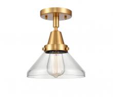 Innovations Lighting 447-1C-SG-G4472 - Caden - 1 Light - 8 inch - Satin Gold - Flush Mount