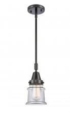 Innovations Lighting 447-1S-BK-G182S-LED - Canton - 1 Light - 7 inch - Matte Black - Mini Pendant