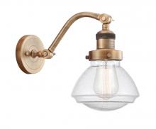 Innovations Lighting 515-1W-BB-G324 - Olean - 1 Light - 7 inch - Brushed Brass - Sconce