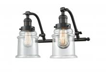 Innovations Lighting 515-2W-OB-G182 - Canton - 2 Light - 18 inch - Oil Rubbed Bronze - Bath Vanity Light