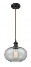 Innovations Lighting 516-1P-OB-G247 - Gorham - 1 Light - 10 inch - Oil Rubbed Bronze - Cord hung - Mini Pendant