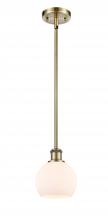 Innovations Lighting 516-1S-AB-G121-6 - Athens - 1 Light - 6 inch - Antique Brass - Mini Pendant