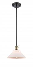 Innovations Lighting 516-1S-BAB-G131 - Orwell - 1 Light - 8 inch - Black Antique Brass - Mini Pendant