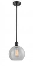 Innovations Lighting 516-1S-BK-G125-LED - Athens - 1 Light - 8 inch - Matte Black - Mini Pendant