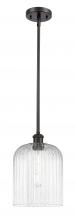Innovations Lighting 516-1S-OB-G559-8CL - Bridal Veil - 1 Light - 5 inch - Oil Rubbed Bronze - Mini Pendant