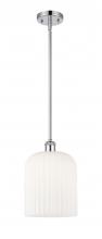 Innovations Lighting 516-1S-PC-G559-8GWH - Bridal Veil - 1 Light - 5 inch - Polished Chrome - Mini Pendant
