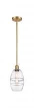 Innovations Lighting 516-1S-SG-G557-6CL - Vaz - 1 Light - 6 inch - Satin Gold - Mini Pendant