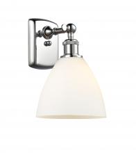 Innovations Lighting 516-1W-PC-GBD-751 - Bristol - 1 Light - 8 inch - Polished Chrome - Sconce