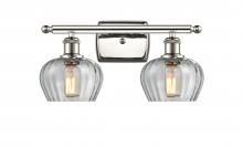 Innovations Lighting 516-2W-PN-G92 - Fenton - 2 Light - 17 inch - Polished Nickel - Bath Vanity Light