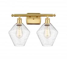 Innovations Lighting 516-2W-SG-G654-8 - Cindyrella - 2 Light - 18 inch - Satin Gold - Bath Vanity Light