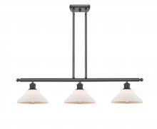 Innovations Lighting 516-3I-OB-G131 - Orwell - 3 Light - 36 inch - Oil Rubbed Bronze - Cord hung - Island Light