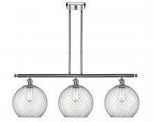 Innovations Lighting 516-3I-PC-G122-10CSN - Farmhouse Chicken Wire - 3 Light - 37 inch - Polished Chrome - Cord hung - Island Light