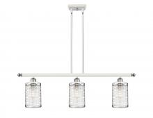 Innovations Lighting 516-3I-WPC-M18-PC - Nestbrook - 3 Light - 36 inch - White Polished Chrome - Multi Pendant