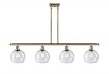 Innovations Lighting 516-4I-AB-G124-8 - Athens - 4 Light - 48 inch - Antique Brass - Cord hung - Island Light