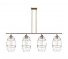 Innovations Lighting 516-4I-AB-G557-8CL - Vaz - 4 Light - 48 inch - Antique Brass - Cord hung - Island Light