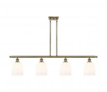 Innovations Lighting 516-4I-AB-G558-6GWH - Bella - 4 Light - 48 inch - Antique Brass - Cord hung - Island Light