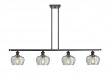 Innovations Lighting 516-4I-OB-G92 - Fenton - 4 Light - 48 inch - Oil Rubbed Bronze - Cord hung - Island Light