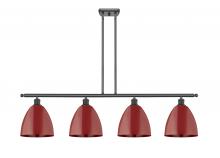 Innovations Lighting 516-4I-OB-MBD-9-RD-LED - Plymouth - 4 Light - 48 inch - Oil Rubbed Bronze - Cord hung - Island Light