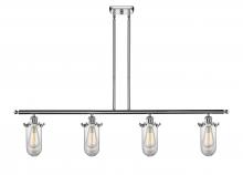 Innovations Lighting 516-4I-PC-CE231-CL - Kingsbury - 4 Light - 48 inch - Polished Chrome - Cord hung - Island Light