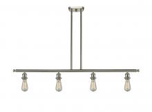 Innovations Lighting 516-4I-SN - Bare Bulb - 4 Light - 48 inch - Brushed Satin Nickel - Cord hung - Island Light