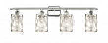 Innovations Lighting 516-4W-PN-M18-PN - Nestbrook - 4 Light - 35 inch - Polished Nickel - Bath Vanity Light