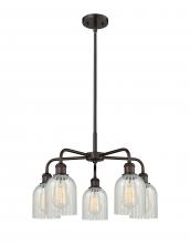 Innovations Lighting 516-5CR-OB-G2511 - Caledonia - 5 Light - 23 inch - Oil Rubbed Bronze - Chandelier