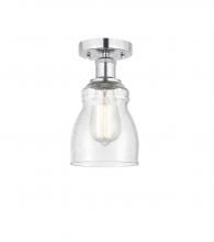 Innovations Lighting 616-1F-PC-G394 - Ellery - 1 Light - 5 inch - Polished Chrome - Semi-Flush Mount