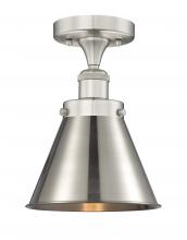 Innovations Lighting 616-1F-SN-M13-SN - Appalachian - 1 Light - 8 inch - Brushed Satin Nickel - Semi-Flush Mount