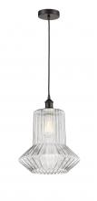 Innovations Lighting 616-1P-OB-G212 - Springwater - 1 Light - 12 inch - Oil Rubbed Bronze - Cord hung - Mini Pendant