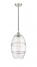 Innovations Lighting 616-1P-PN-G557-10CL - Vaz - 1 Light - 10 inch - Polished Nickel - Cord hung - Mini Pendant