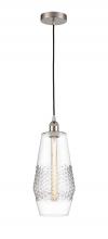 Innovations Lighting 616-1P-SN-G682-7 - Windham - 1 Light - 7 inch - Brushed Satin Nickel - Cord hung - Mini Pendant