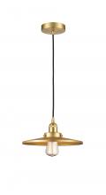 Innovations Lighting 616-1PH-SG-MFR-SG-12 - Appalachian - 1 Light - 12 inch - Satin Gold - Cord hung - Mini Pendant