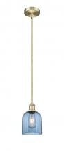 Innovations Lighting 616-1S-AB-G558-6BL - Bella - 1 Light - 6 inch - Antique Brass - Cord hung - Mini Pendant