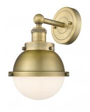 Innovations Lighting 616-1W-BB-HFS-61-BB - Hampden - 1 Light - 7 inch - Brushed Brass - Sconce