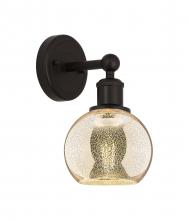 Innovations Lighting 616-1W-OB-G128-6 - Athens - 1 Light - 6 inch - Oil Rubbed Bronze - Sconce