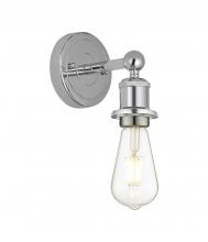 Innovations Lighting 616-1W-PC - Edison - 1 Light - 5 inch - Polished Chrome - Sconce