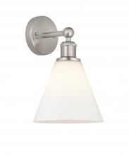 Innovations Lighting 616-1W-SN-GBC-81 - Berkshire - 1 Light - 8 inch - Satin Nickel - Sconce