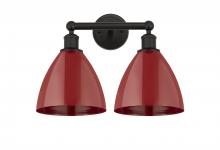 Innovations Lighting 616-2W-OB-MBD-75-RD - Plymouth - 2 Light - 17 inch - Oil Rubbed Bronze - Bath Vanity Light