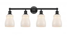 Innovations Lighting 616-4W-BK-G391 - Ellery - 4 Light - 32 inch - Matte Black - Bath Vanity Light