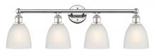 Innovations Lighting 616-4W-PN-G381 - Castile - 4 Light - 33 inch - Polished Nickel - Bath Vanity Light