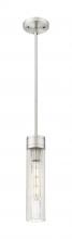 Innovations Lighting 617-1S-SN-G617-11SCL - Boreas - 1 Light - 3 inch - Satin Nickel - Stem Hung - Mini Pendant