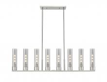 Innovations Lighting 617-8I-SN-G617-11SM - Boreas - 6 Light - 48 inch - Satin Nickel - Linear Pendant