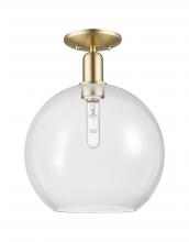 Innovations Lighting 716-1C-CB-G122-12 - Athens - 1 Light - 12 inch - Champagne Bronze - Semi-Flush Mount